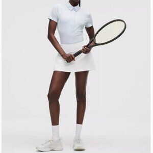 Lululemon Pace Rival Mid-Rise Skort Skirt Shorts Tennis Prep Pleated Tenniscore